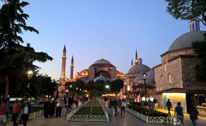 Hagia Sophia s'avonds