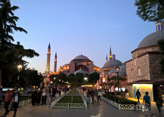 Hagia Sophia s'avonds