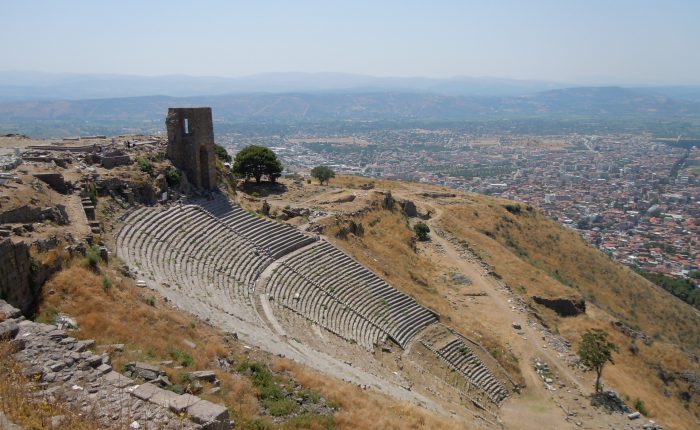 Uitzicht vanuit Pergamon