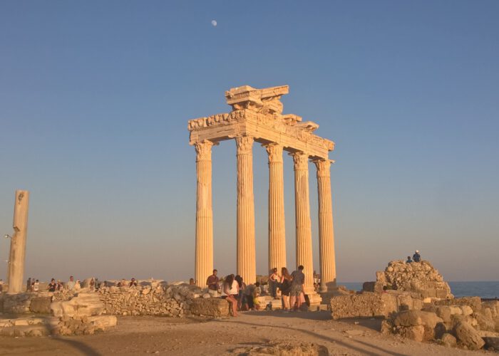 de Tempel van Apollo in Side