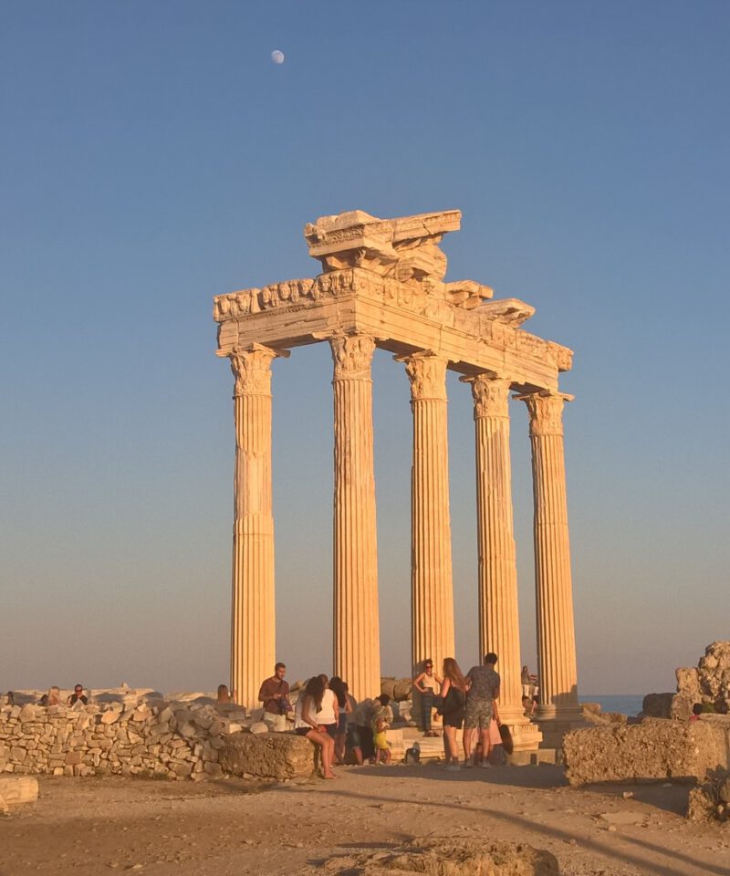 de Tempel van Apollo in Side